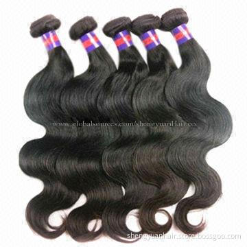 Virgin Unprocessed Brazilian Human Hair Weave, Body Wave